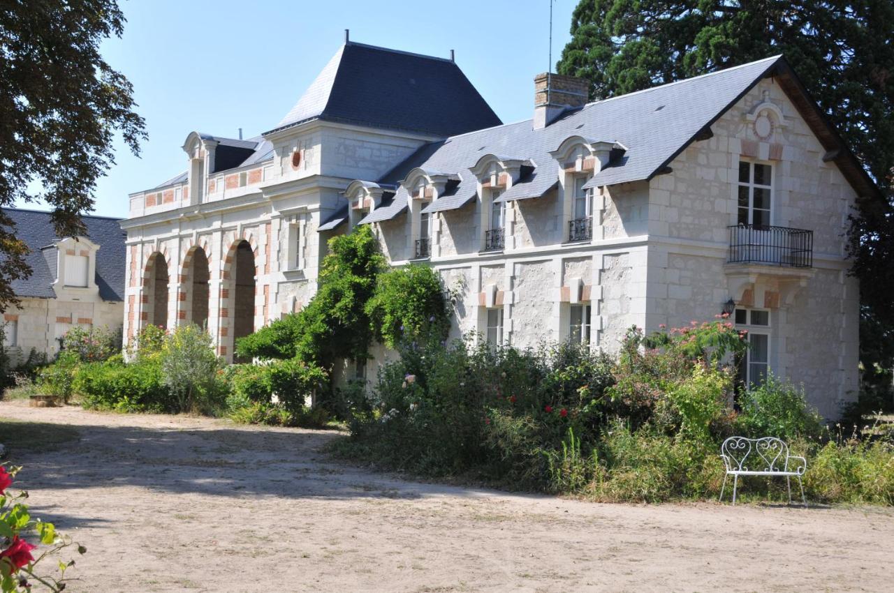 La Terrasse De L'Orangerie Du Chateau - Art Nouveau - Gite 2 Personnes Brain-sur-Allonnes 외부 사진